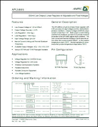 Click here to download APL5885-33EC-TR Datasheet