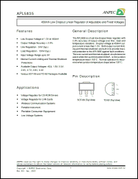 Click here to download APL5835-33EC-TR Datasheet