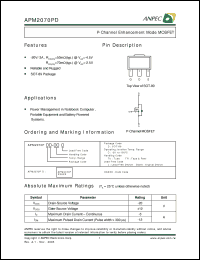 Click here to download APM2070PDC-TRL Datasheet