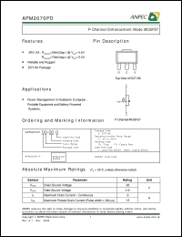 Click here to download APM2070PDC-TUL Datasheet