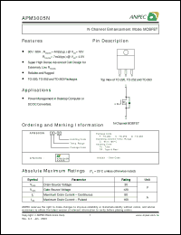 Click here to download APM3005NFC-TR Datasheet