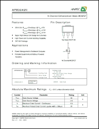 Click here to download APM3040NDC-TR Datasheet