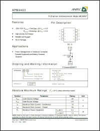 Click here to download APM4463KC-TR Datasheet