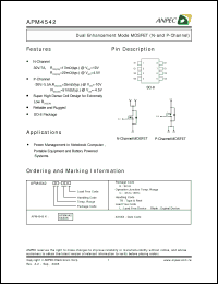Click here to download APM4542KC-TR Datasheet