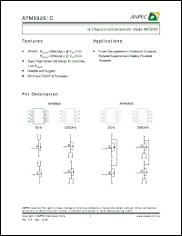 Click here to download APM9926OC-TR Datasheet