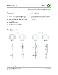 Click here to download APM9926 Datasheet