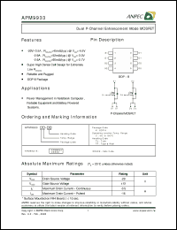Click here to download APM9933 Datasheet