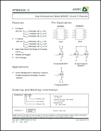 Click here to download APM9930 Datasheet