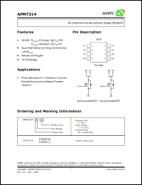 Click here to download APM7314KC-TR Datasheet