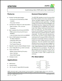 Click here to download APW7058KC-TR Datasheet