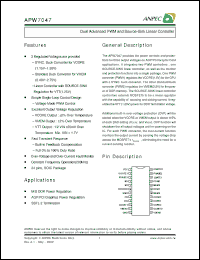 Click here to download APW7047 Datasheet