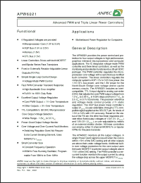 Click here to download APW6021KC-TR Datasheet