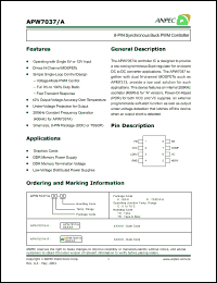 Click here to download APW7037KC-TR Datasheet