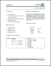 Click here to download APX9031BEE-TR Datasheet