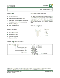 Click here to download APX9140 Datasheet