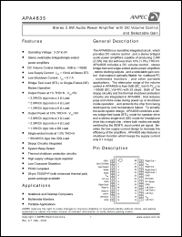 Click here to download APA4835 Datasheet