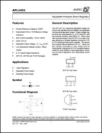 Click here to download APL1431 Datasheet