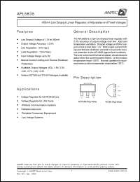 Click here to download APL5835-28E Datasheet