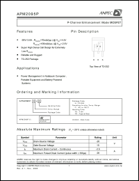 Click here to download APM2095PU Datasheet