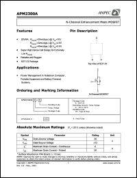 Click here to download APM2300A Datasheet