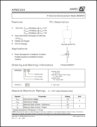 Click here to download APM2305A Datasheet