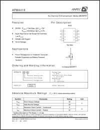 Click here to download APM4416 Datasheet