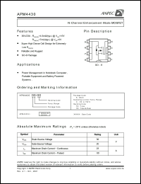 Click here to download APM4430 Datasheet