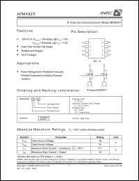Click here to download APM4925 Datasheet
