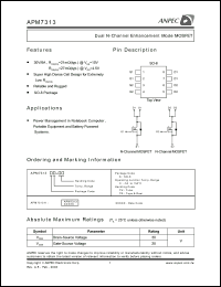 Click here to download APM7317KCTR Datasheet