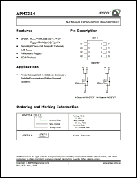 Click here to download APM7314 Datasheet