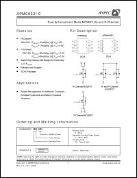 Click here to download APM9932 Datasheet