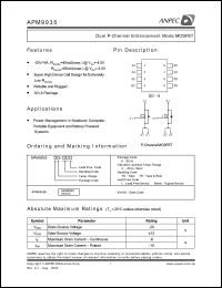 Click here to download APM9935 Datasheet