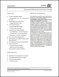 Click here to download APW300712KC-TR Datasheet