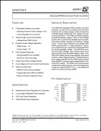 Click here to download APW7045 Datasheet