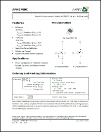Click here to download APM2700CCCTRL Datasheet
