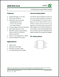 Click here to download APW7037BRC-TUL Datasheet
