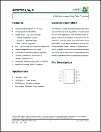 Click here to download APW7037BRC-TU Datasheet