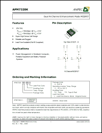 Click here to download APM7320KC-TUL Datasheet
