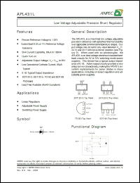 Click here to download APL431LADC-TBL Datasheet
