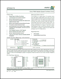 Click here to download APX9270 Datasheet