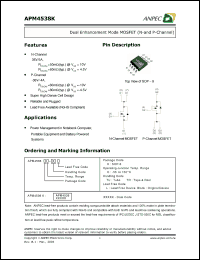 Click here to download APM4538KC-TUL Datasheet