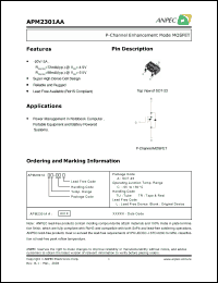 Click here to download APM2301AAC-TUL Datasheet
