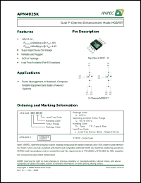 Click here to download APM4925K Datasheet
