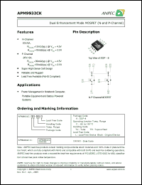 Click here to download APM9932CK Datasheet