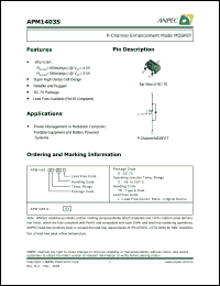 Click here to download APM1403S Datasheet