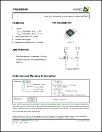 Click here to download APM9904KC-TRL Datasheet