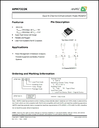 Click here to download APM7322KC-TUL Datasheet