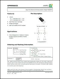 Click here to download APM9966COC-TUL Datasheet