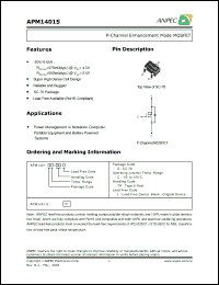 Click here to download APM1401SC-TRL Datasheet