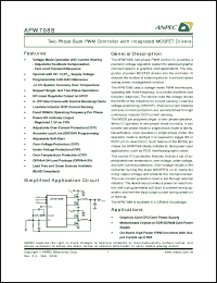 Click here to download APW7088QAE-TRG Datasheet